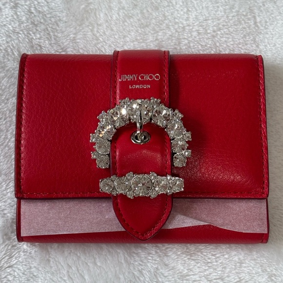 {Jimmy Choo} Cheri Foldable Wallet - Picture 7 of 8